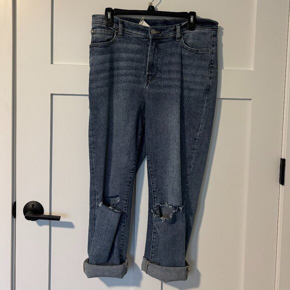 Grace & Lace Premium Denim Jeans in Mid-Wash (12) - Picture 2 of 2